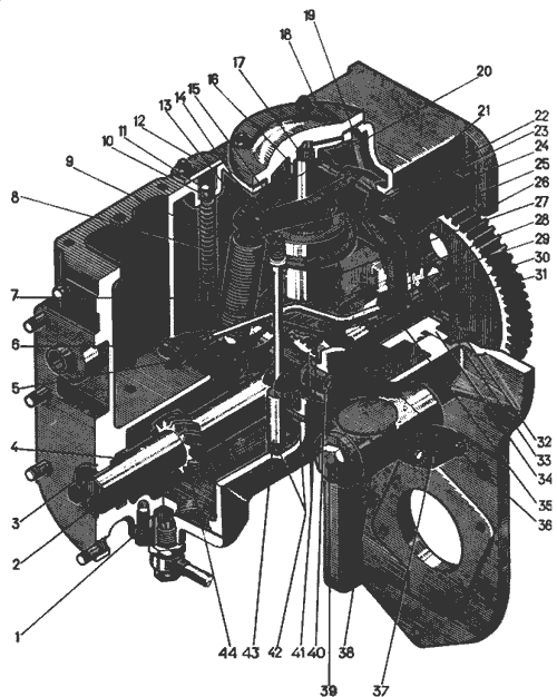 Регулятор частоты вращения двигателя Д-160